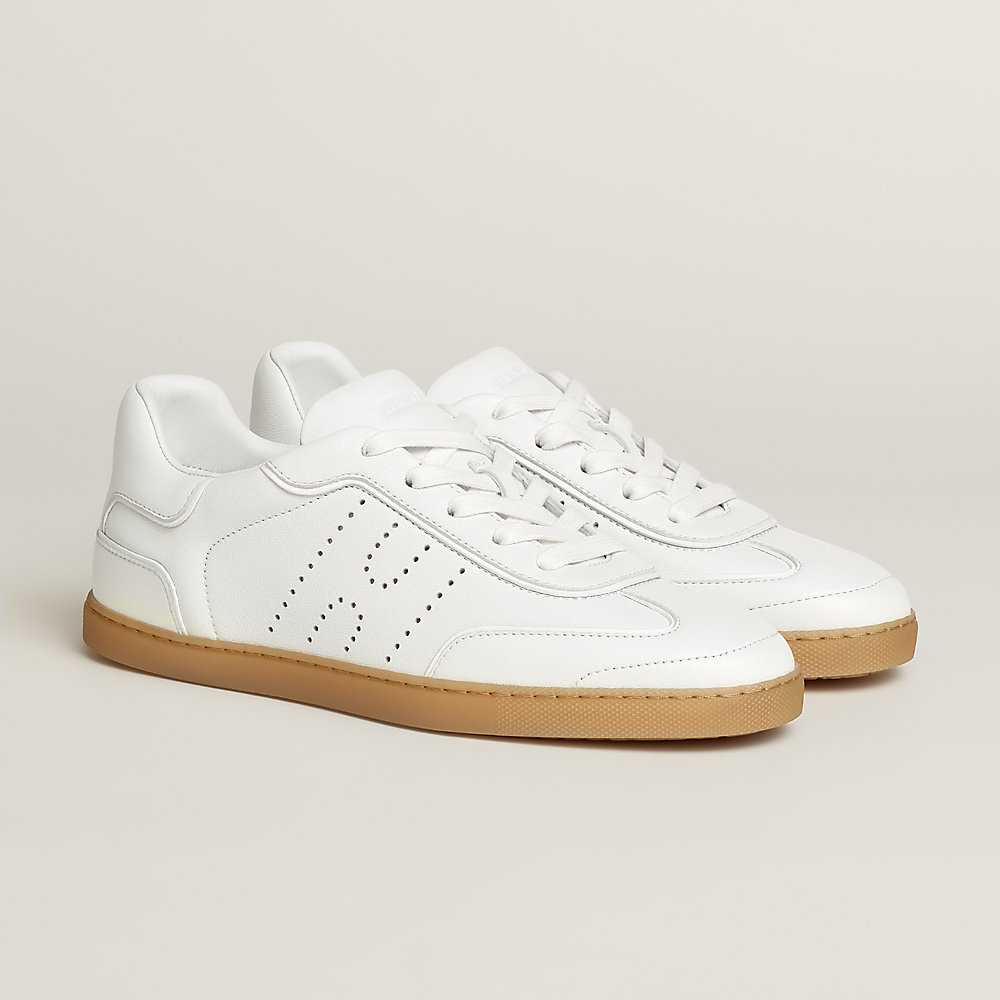 HERMESホワイト スニーカー 24.5 HERMESホワイト スニーカー 24.5 HERMESホワイト スニーカー 24.5 24.5